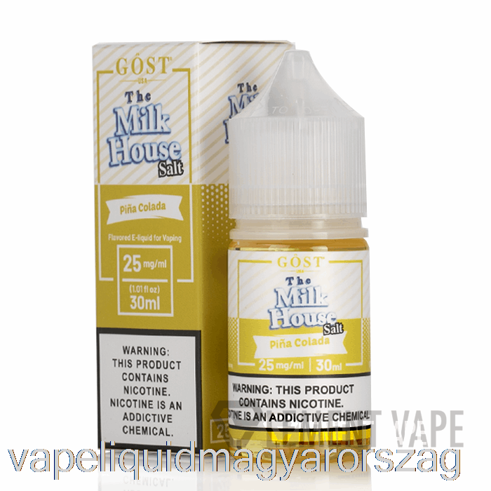 Pina Colada Só - A Tejház - Gost Gőz - 30 Ml 50 Mg Vape E Cigi